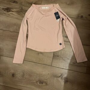 Abercrombie Kids Pink Long Sleeve Tee